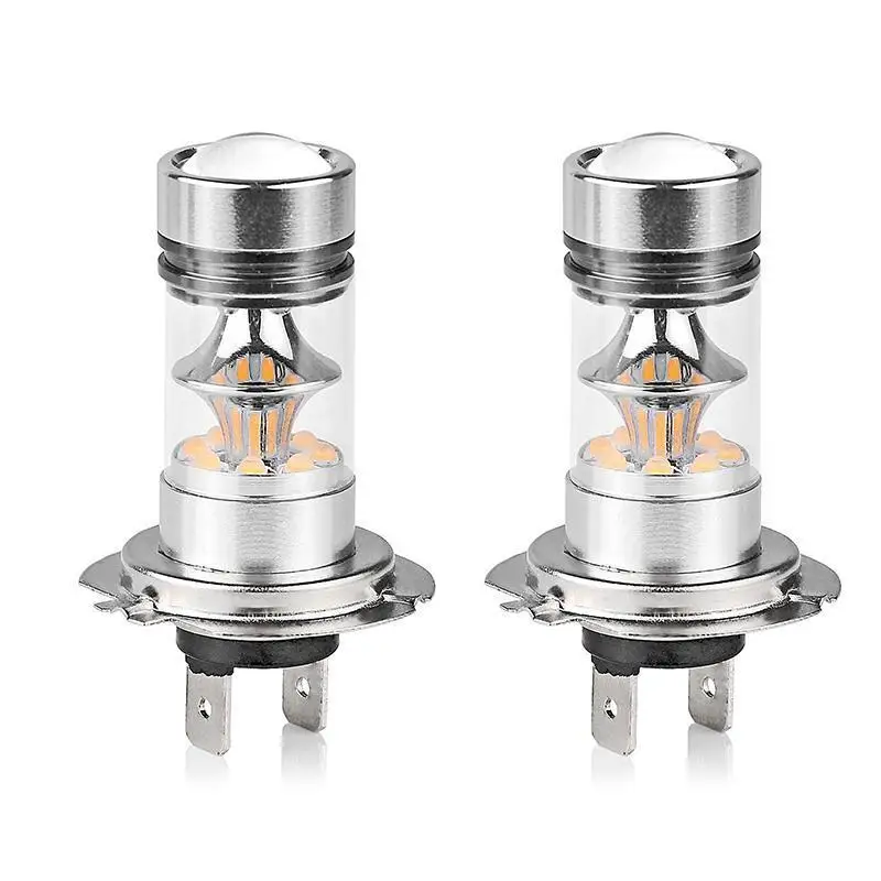 Бесплатная доставка 2X 12V 24V светодиодный H7 ксенон супер белый 20 SMD 3535 туман