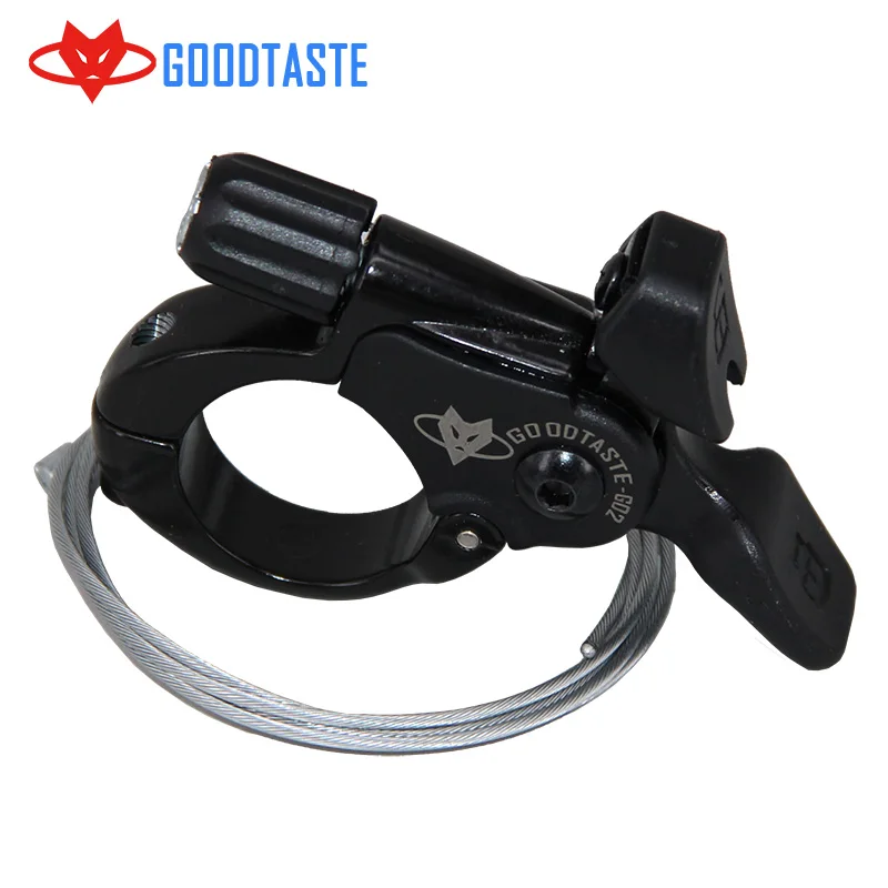 Black button G02 Блокировочный проводной рычаг управления для горного велосипеда Rockshox Suntour speed Mannit вилка управления ler Fox кнопка переключения отчет - Цвет: Black button G02