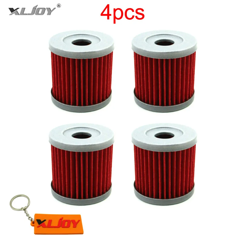 Масляный фильтр 4x для SUZUKI DRZ 400 400E 400S 400SM LTZ400 LTR450 LTZ LTR 450 QUADRACER ATV мотор грязь
