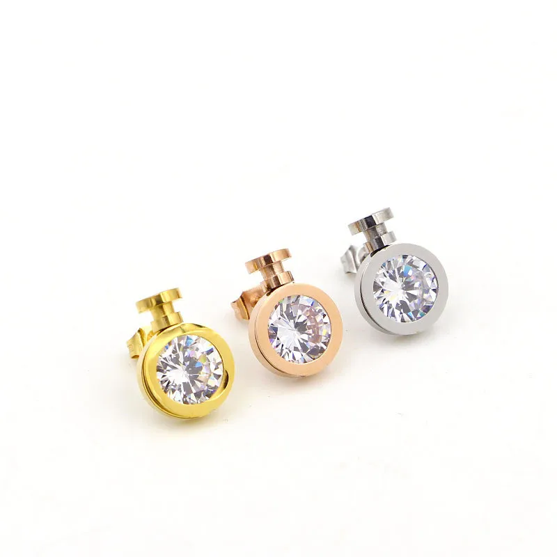 2017 известный бренд изделия роскошные золотые круглый флакон духов Серьги для Для