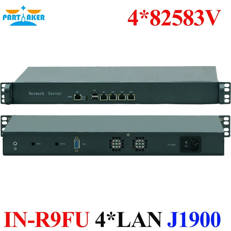 Причастником Intel J1900 Virus Firewall с 4 LAN 1 VGA COM 2 USB Pfsense маршрутизацией | Компьютеры и офис