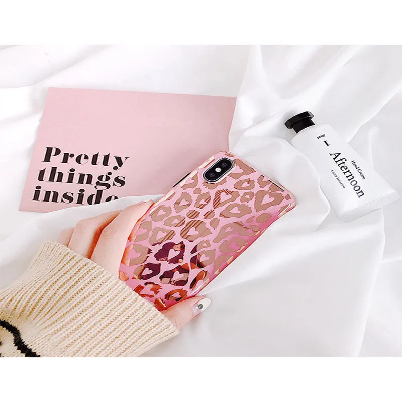 Популярный золотой Леопардовый принт для 8plus aplex Mobile PhoneCase XS Max/XR/iPhoneX/7 p/6
