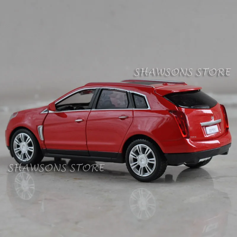 1:32 литая металлическая модель Cadillac SRX игрушечный автомобиль со звуком и