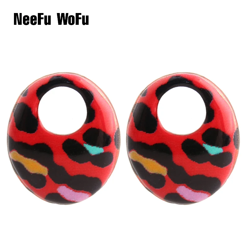 Висячие большие серьги висячие из цинкового сплава капельное масло длинные с