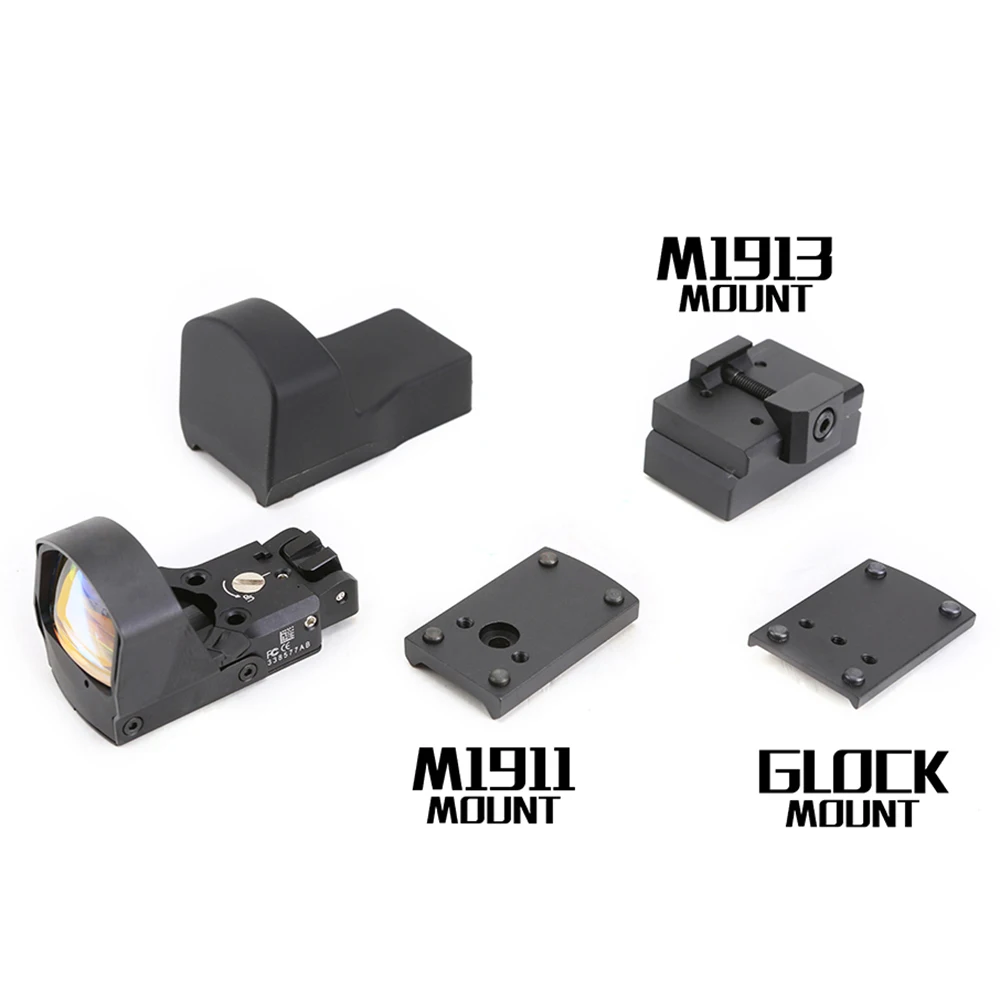 Охотничий прицел DP Pro с красной точкой оптика для страйкбола 1911/1913 креплением