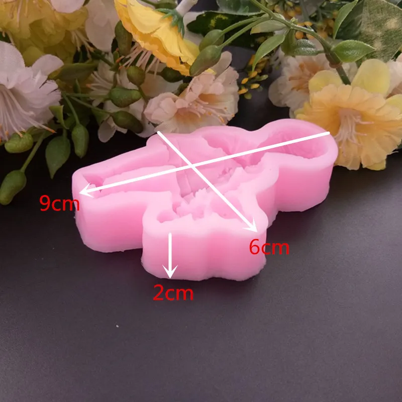 DIY визуальное прикосновение для маленьких мальчиков и девочек силиконовая форма