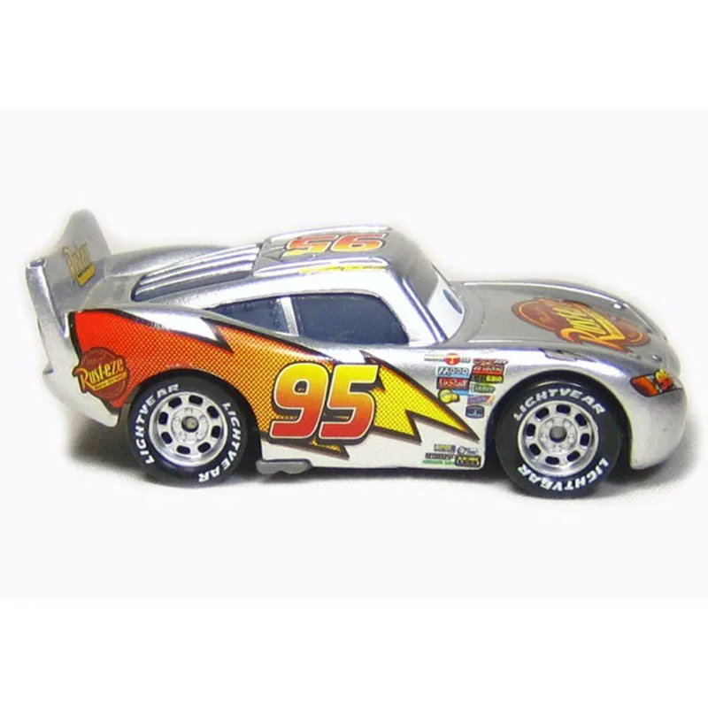 Disney Pixar Cars 2 Gold Silver Figures Toy Metal Action simulation light Car | Игрушки и хобби