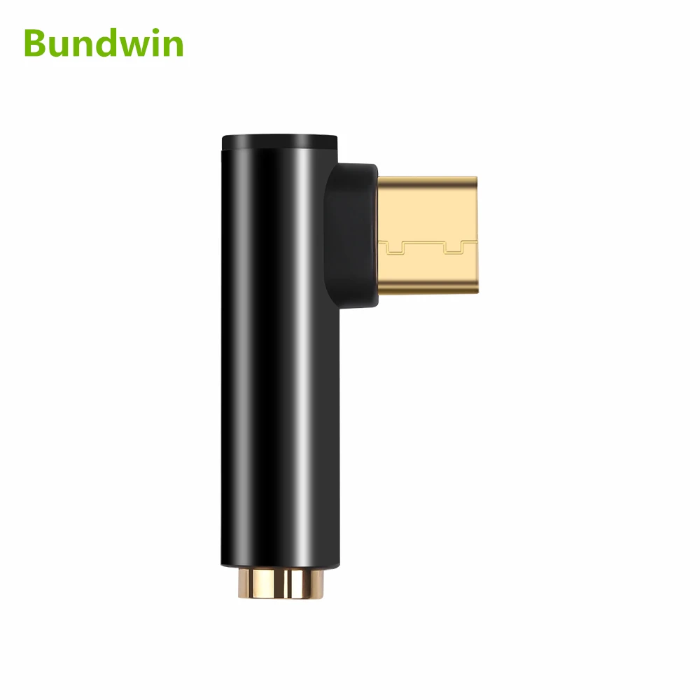 Bundwin USB C адаптер для наушников Тип папа к 3 5 мм разъем мама AUX аудио кабель
