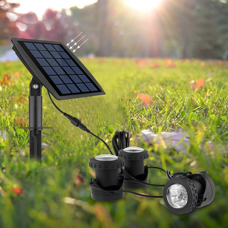 Lemonbest Подводная Водонепроницаемая светодиодная лента RGB Точечный светильник на