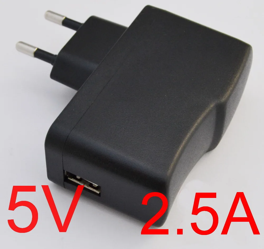1 шт. Высокое качество IC программа 5 в 2A 2.5A 3A ЕС Plug USB зарядное устройство адаптер питания с USB зарядное устройство для планшетных ПК