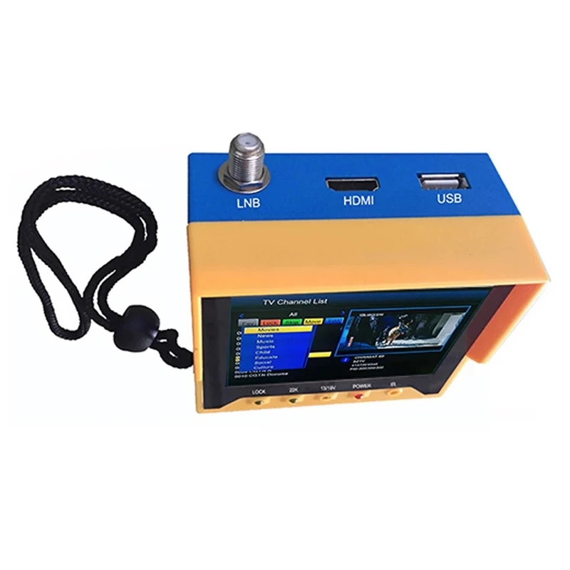 Kpt 356H 3 5 дюймов портативный многофункциональный Dvb S/S2 спутниковый искатель