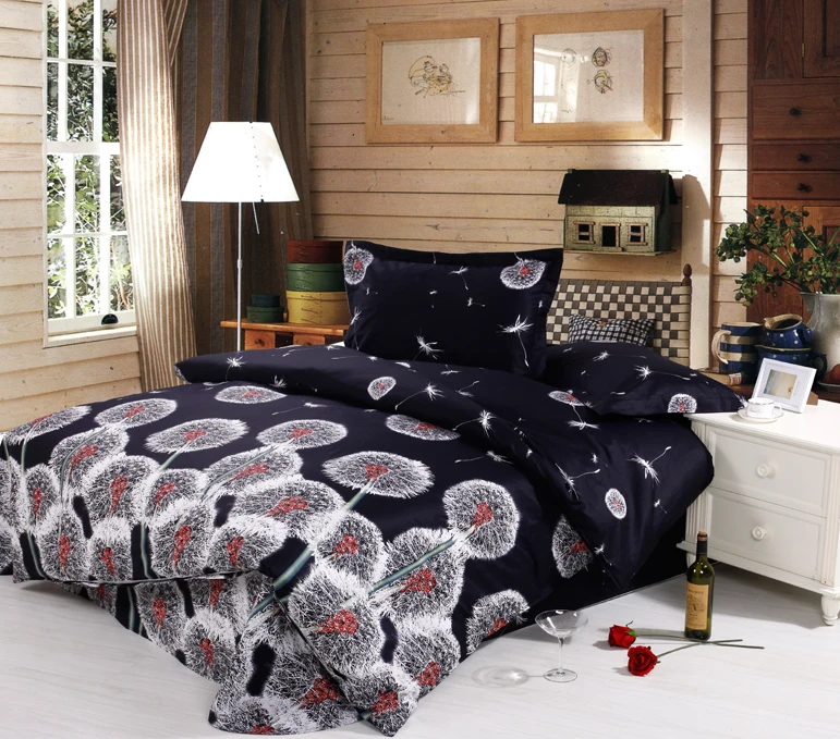 4 5 шт. Комплект постельного белья из египетского хлопка с 3D принтом|bedding full|comforter