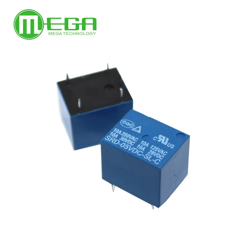 20 штук 5V DC Мощность реле SRD 05VDC SL C PCB Тип|dc dc 5v|pcb 5vpcb 20pcs |