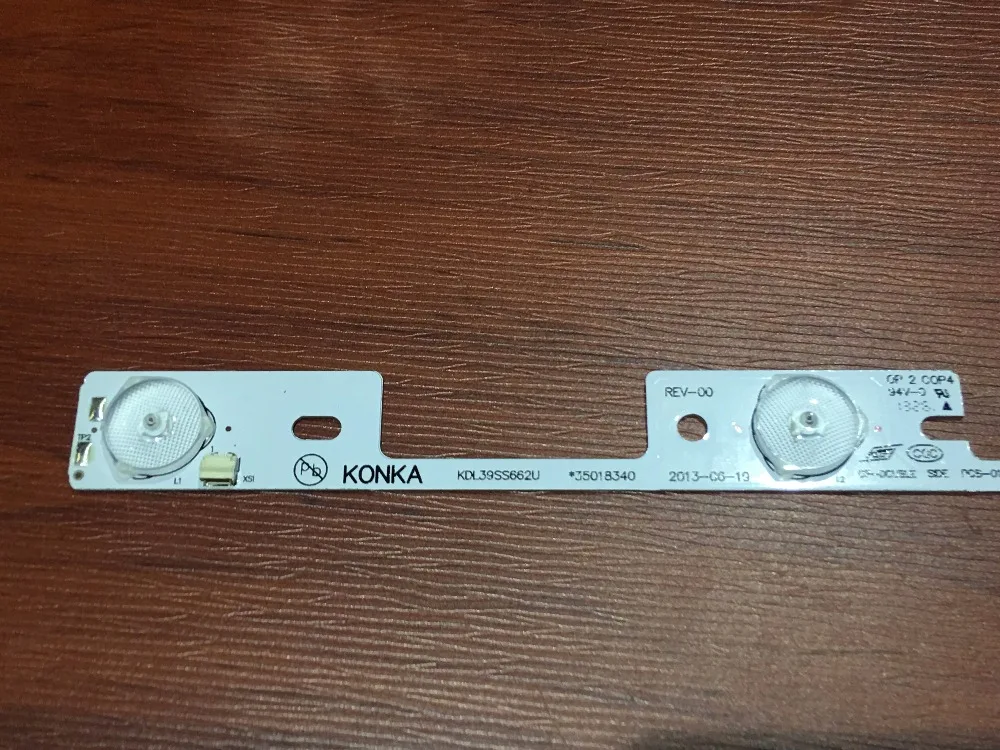 24 шт. светодиодный светодиодная подсветка для KONKA KDL39SS662U 35018339 327 мм 4 s