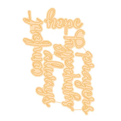 Letter Word Multiple Styles Metal Cutting Dies for Scrapbooking New 2019 Die Cuts Card Making Stitch Craft Troqueles | Дом и сад