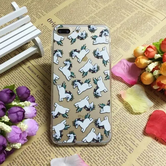 New 3D dynamic Eye unicorn cactus dinosaur mouse Pattern Phone Cover Cases For iPhone 5 5S SE 6 6s Plus 7 7Plus Capa Para Fundas |