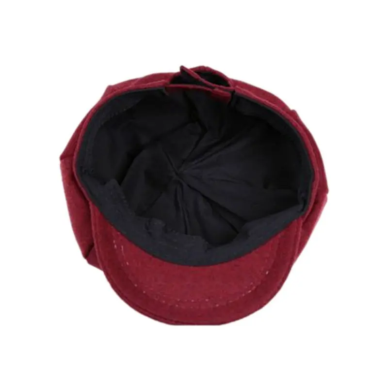 Милый детский восьмиугольный берет для мальчиков и девочек мягкая Кепка малышей