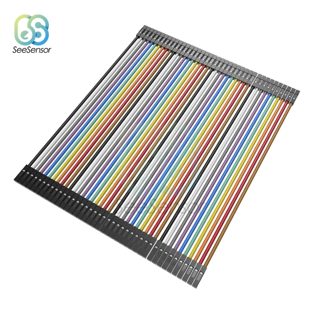 Кабель Dupont 20 см 40 контактов штекер гнездо перемычка кабель для arduino Набор