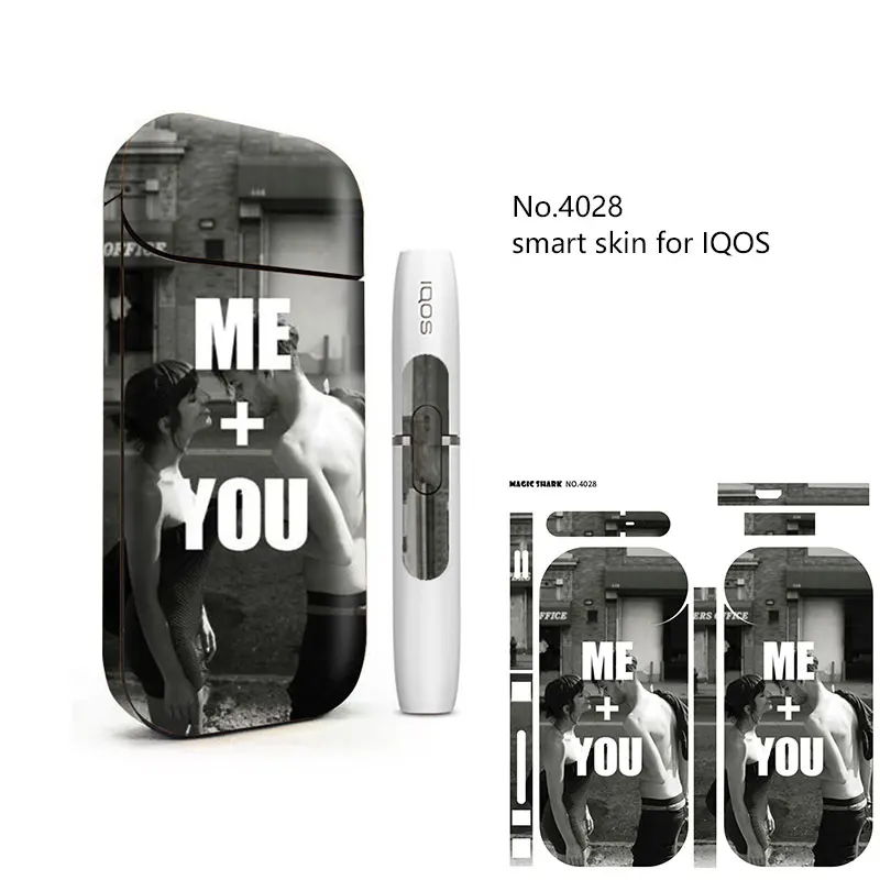 Защитная пленка Magic Shark Модный чехол из ПВХ для IQOS 2 4 Plus защитный электронной