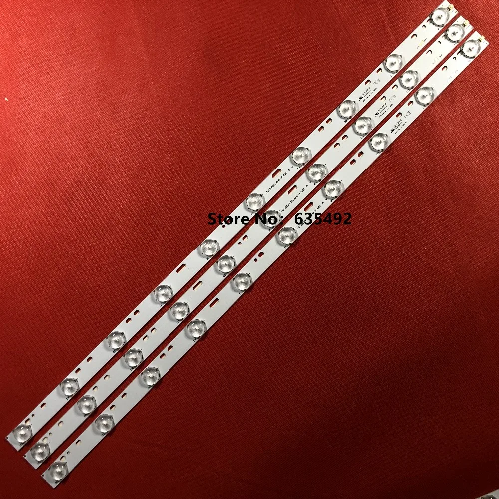 

Original and new 1Set=6 Pieces LED backlight strip 10 lamps for 32inch Tv IC-B-KKL32D032 JL82K5 570mm