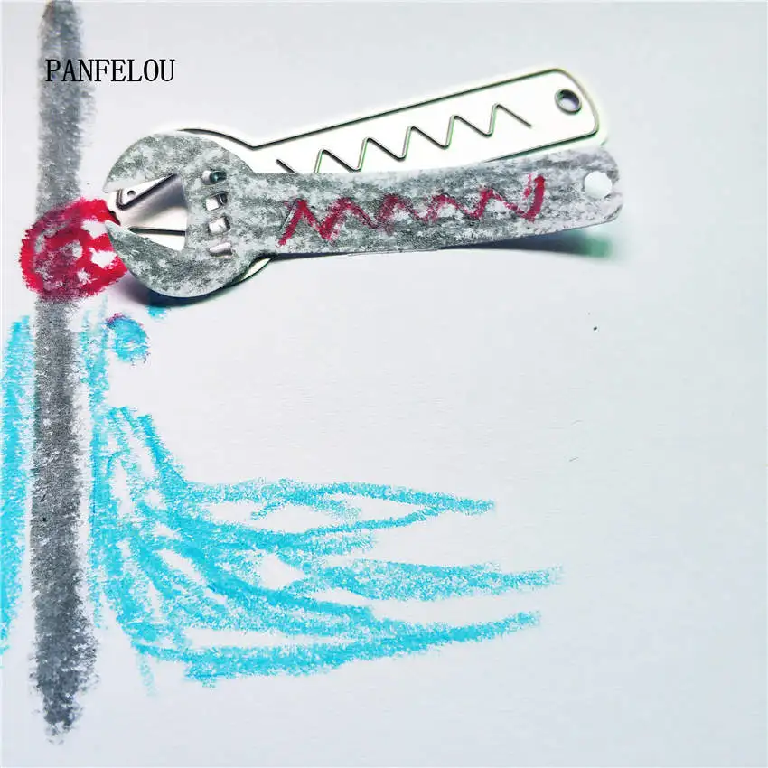 PANFELOU Iron hand paper die metal craft stencils punch cuts dies cutting Scrapbooking DIY Easter Halloween album cards | Дом и сад