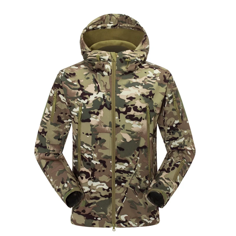 Мужская камуфляжная Водонепроницаемая альпинистские костюмы охотничья одежда