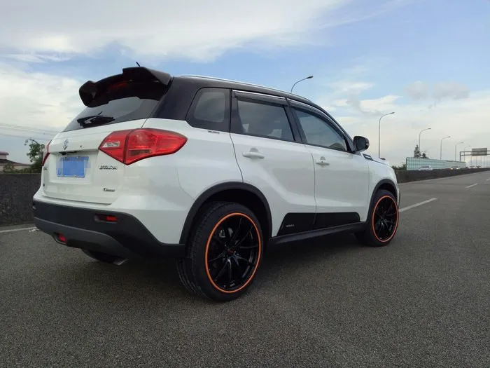 Спойлер для Vitara- Suzuki Vitara спойлер YCK ABS Пластиковый материал заднее крыло автомобиля цветной задний спойлер