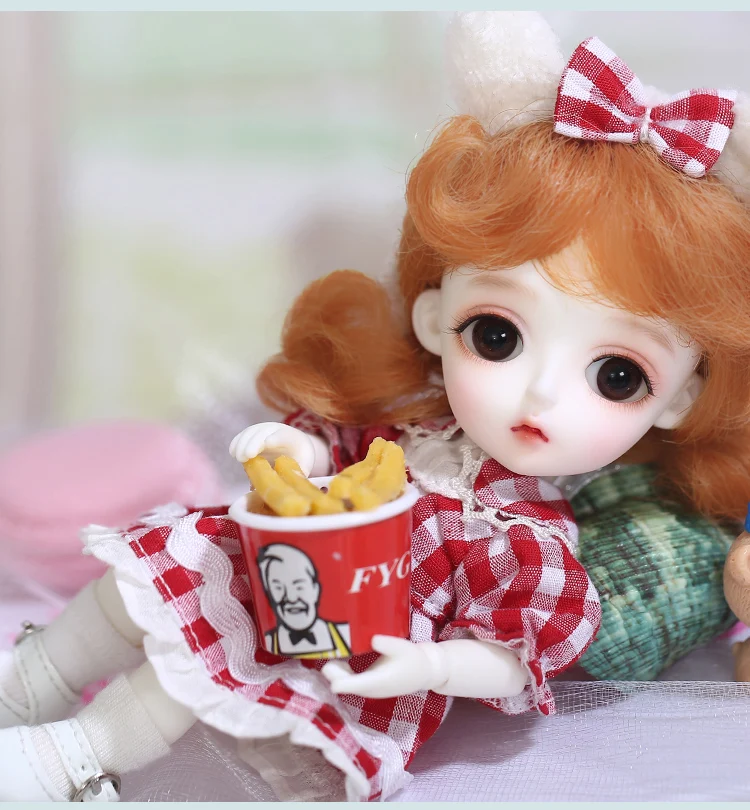 Linachouchou Baby Miu 1/8 BJD SD фигурки из смолы модель детские куклы глаза высокое качество подарки на Рождество или день рождения есть полный набор