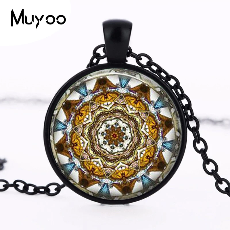 Женское колье с мандалой Винтажное чокер для йоги бижутерия HZ1 2017|pendants for women|mandala
