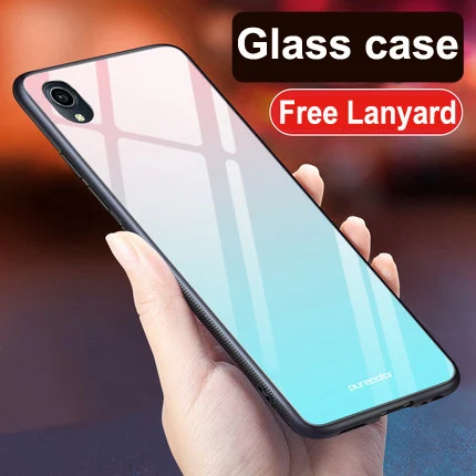 A4 Чехол для Vivo Y91C ЧЕХОЛ ДЛЯ VIVO Y91C чехол 6,22 мультфильм стекло жесткий задняя крышка чехол для телефона для VIVO Y91C VIVOY91 Y 91 Y91 91C VIVOY91C - Цвет: A4
