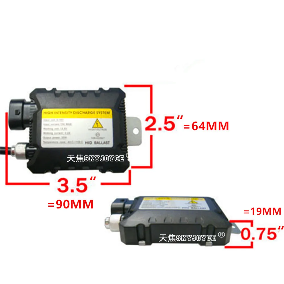Комплект hid светильник п 12 В постоянного тока 55 Вт лампы головного света H4L 6000K 8000K