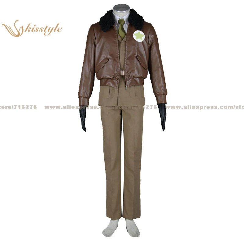 Kisstyle Fashion Hetalia: Axis Powers Alfred американская униформа одежда для косплея