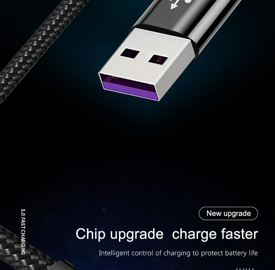NOHON USB 5A type-C кабель для huawei P10 Mate10 9 Pro samsung Xiaomi Mi 5X 6X redmi Note7 OnePlus шнур для быстрой зарядки и передачи данных