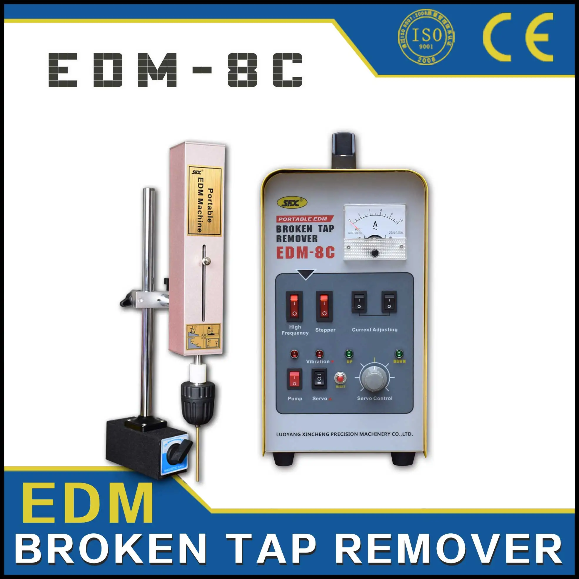 

New Portable EDM Machine Broken Tap Remover EDM-8C
