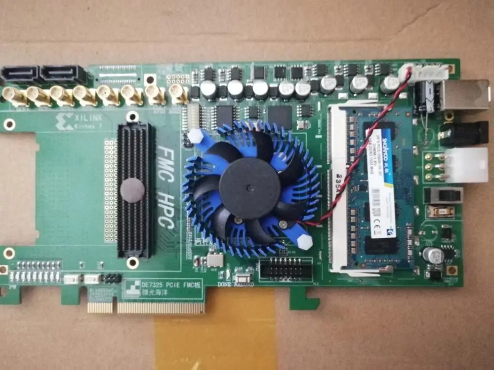

Для макетной платы XILINX KINTEX-7 XC7K325T PCIE FMC USB3.0 DDR3-SODIMM