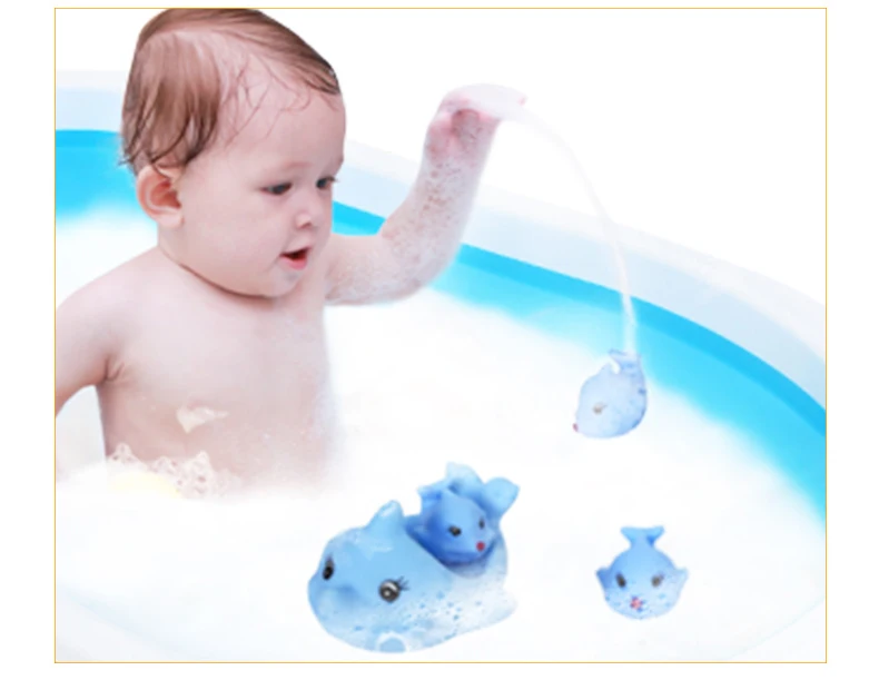 1 Pcs Bath Cartoon Soft Sprouting Cute Pink Xiaoding Bath Bombs Mold Bathing Tool Accessories Creative Mold Playing in the Bath