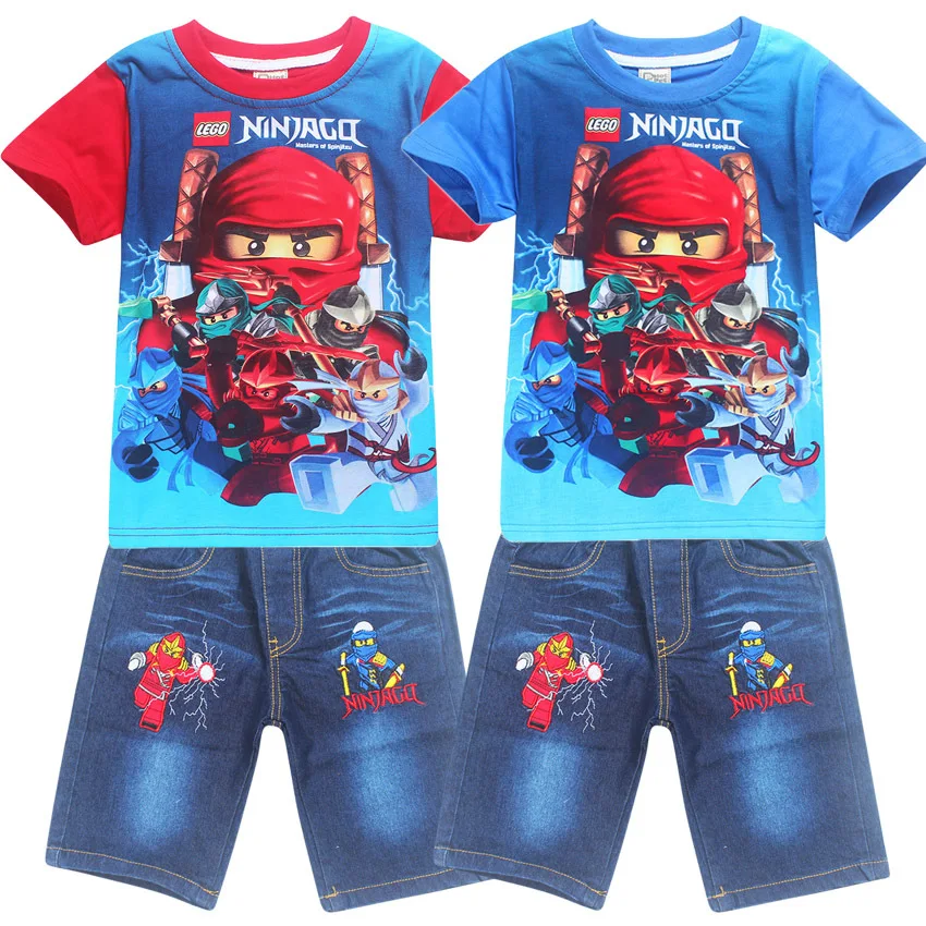 Новинка 2017 года розничная продажа Детский комплект модный костюм с принтом