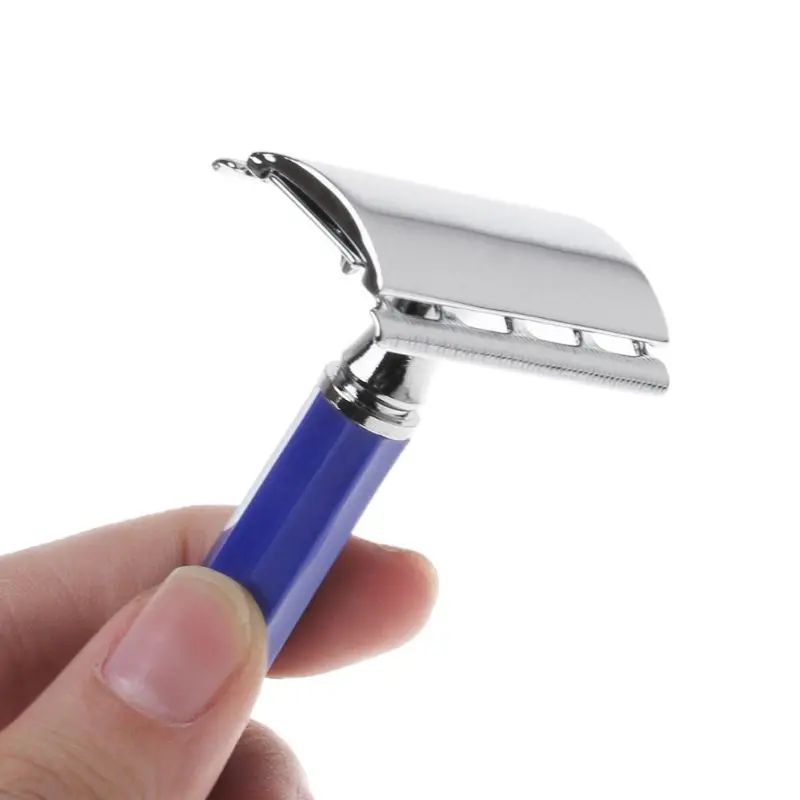 1 Набор безопасная ручная бритва с двойным лезвием сменные мужские t стрижки