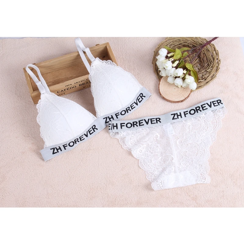 Сексуальный цветочный кружевной бюстгальтер пуш ап с глубоким V образным вырезом