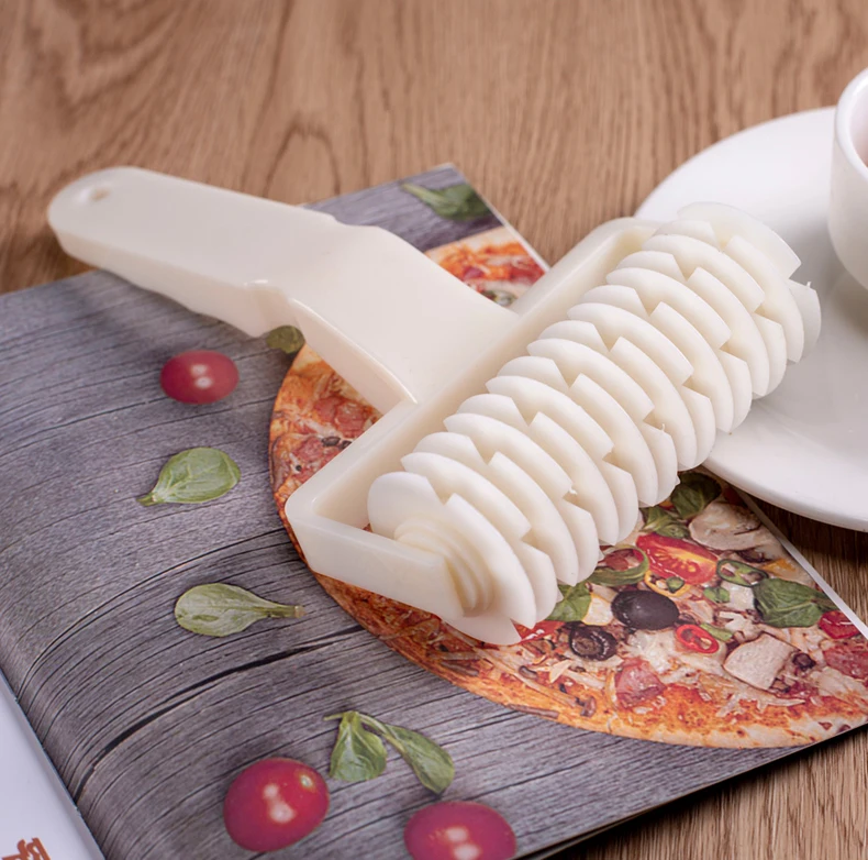 Большой размер пирог жаропрочная посуда для пиццы тиснение тесто ролик решетки