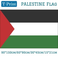 palestine national flag 90150cm6090cm1521cm3045cm car flag 3x5ft polyester printing banners