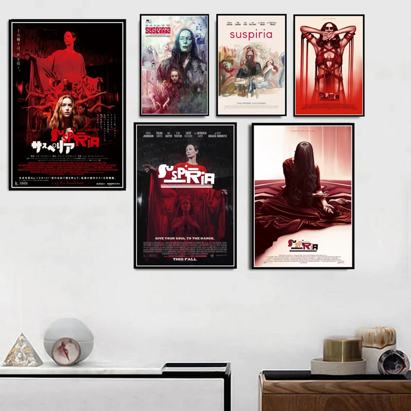 Suspiria классический фильм ужасов 2018 винтажный постер и принты холст картина