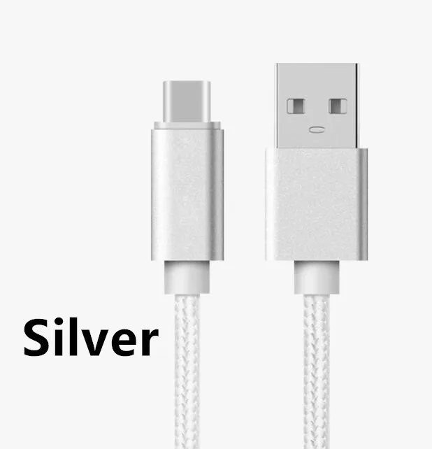 USB type c 2A Быстрая зарядка для lunia 950 Asus ZenFone 4 ZE554KL, 4 Pro ZS551KL ZS571KL ZE552KL ZE520KL ZS550KL ZS570KL черный - Цвет: Серебристый