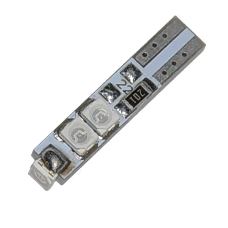2 шт. автомобильный Стайлинг T5 светодиодный светильник лампы 5 SMD 3528