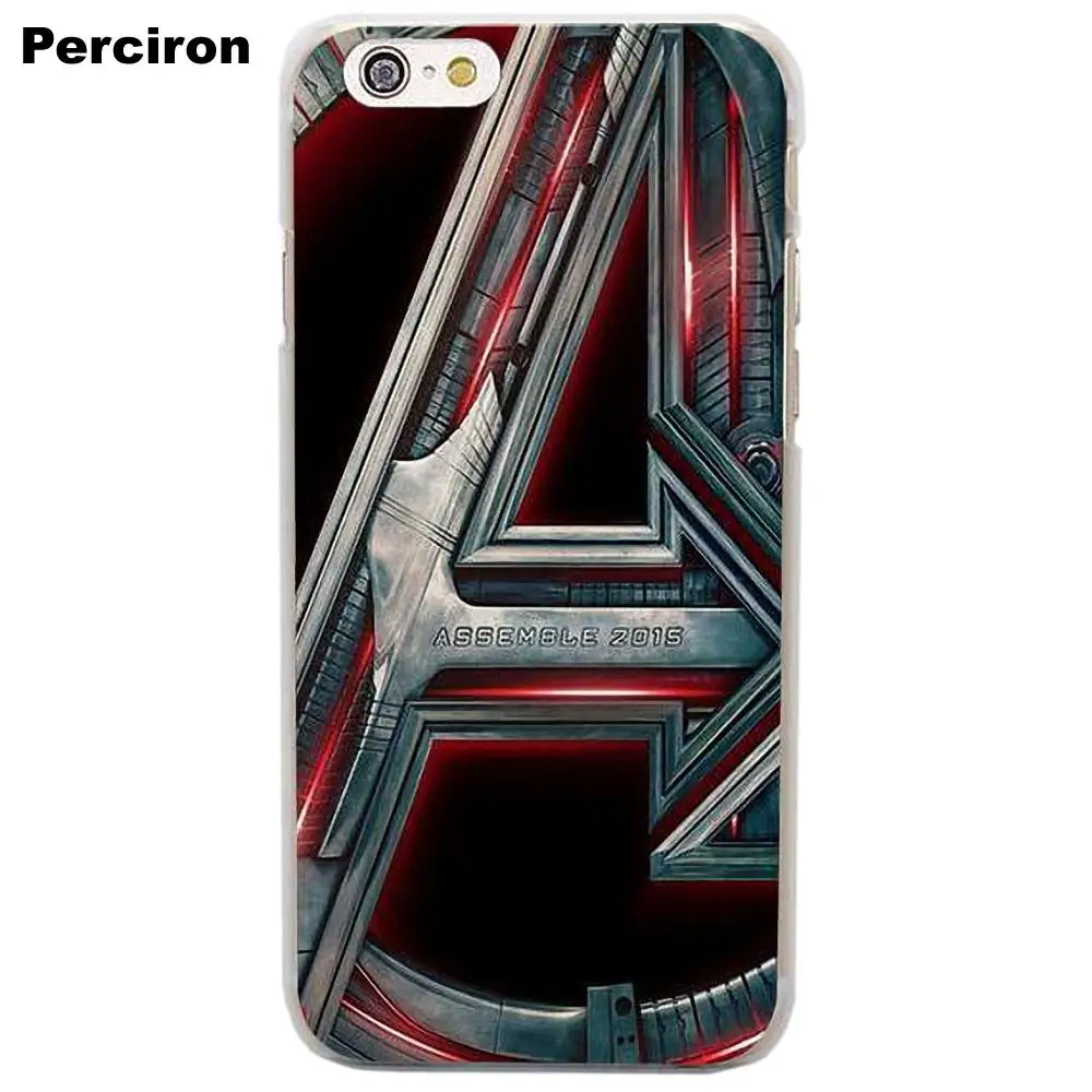 Мстители Капитан Америка щит Железный человек для Apple iPhone 4 4S 5 5C SE 6 6S 7 8 Plus X LG G3 G4 G5 G6