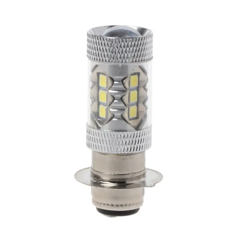PX15D H6 80 Вт 6500K 16 светодиодных белых противотумансветильник фар лампа дальнего