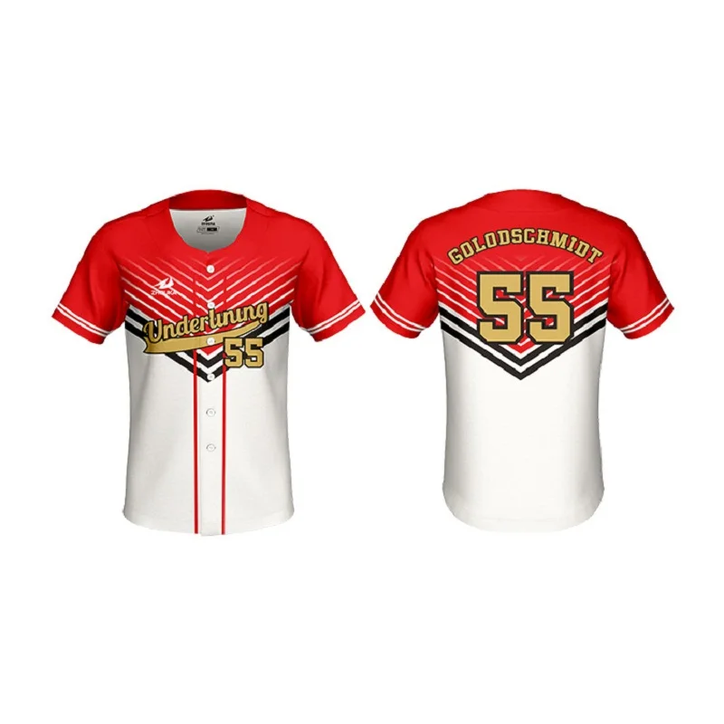 Custom Name Number Дизайн Джерси бейсбольная рубашка шорты для тренировок бейсбольные майки мужские на заказ сублимированные спортивная одежда Camiseta Beisbolera - Цвет: Custom Name Number