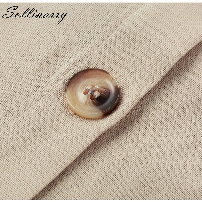 Sollinarry, распродажа, высокая талия, льняные, миди юбки, для женщин, для пляжа, с бантом, на поясе, юбка, одноцветная, на пуговицах, с карманами, юбка, Mujer