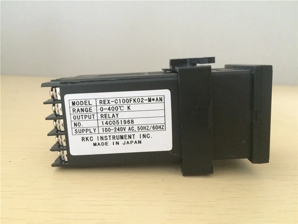 PID цифровой регулятор температуры REX-C100 Универсальный Вход реле/SSR выход - Цвет: Relay output