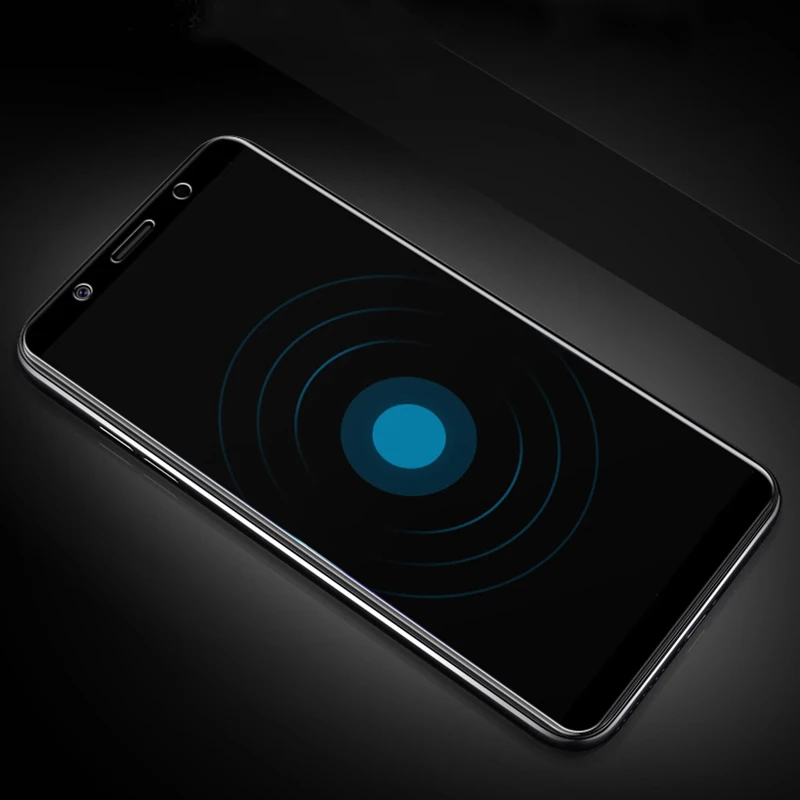EXUNTON Vivo V9 Anti-blue Purple Light 2.5D Tempered Glass for X21 X20 Plus X9 X9S Protective Screen Protector Film | Мобильные